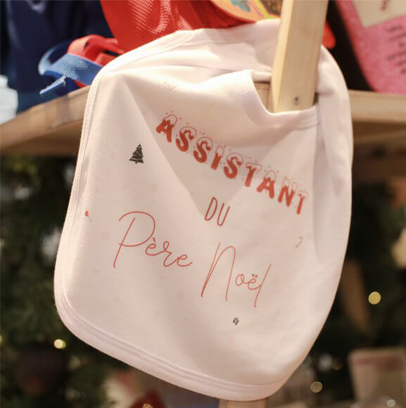 sac personnalisé assistant père noël