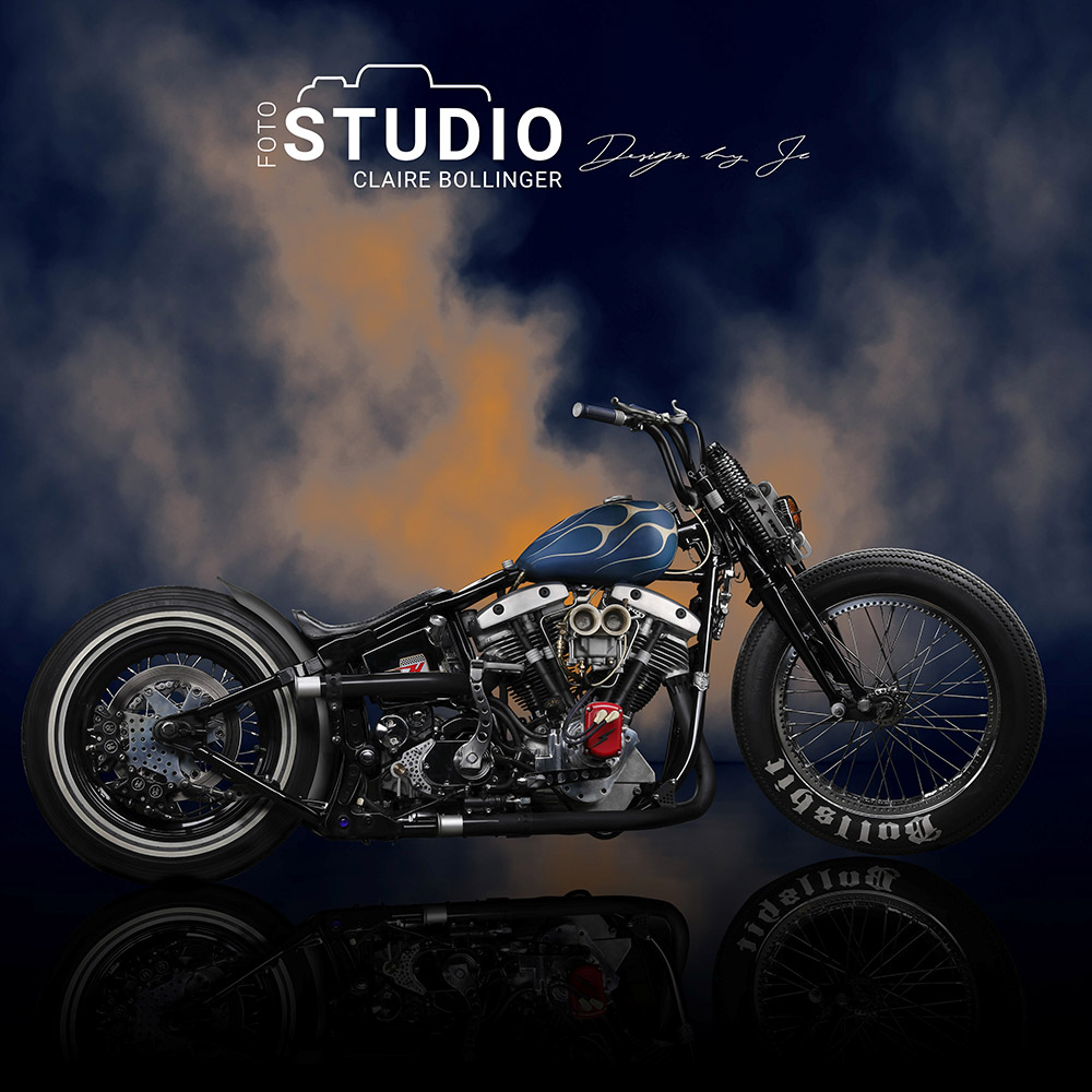 Photo premium de votre moto