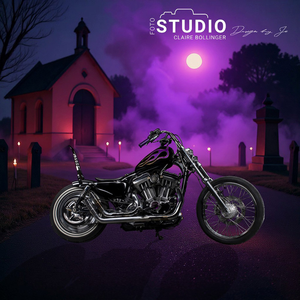 Photo premium de votre moto