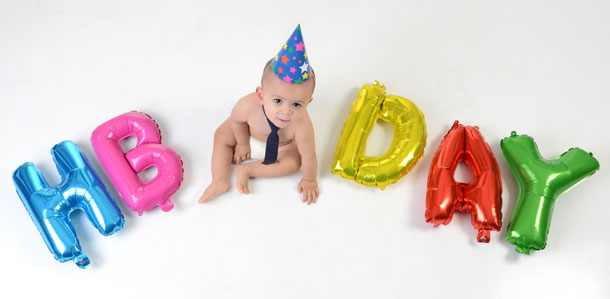 Photo de bébé dans un fauteuil à Colmar