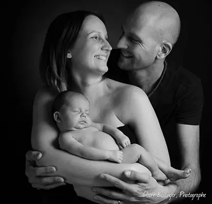 Photo de pieds de bébé à Colmar