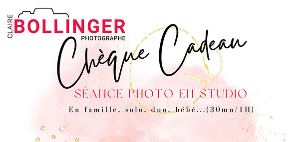 chèque cadeau photo à colmar de 100 €