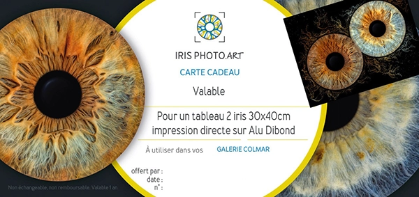 chèque cadeau iris photo duo